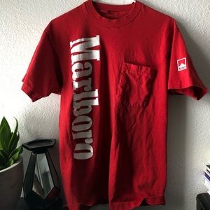 Vintage Marlboro Pocket Tee Shirt